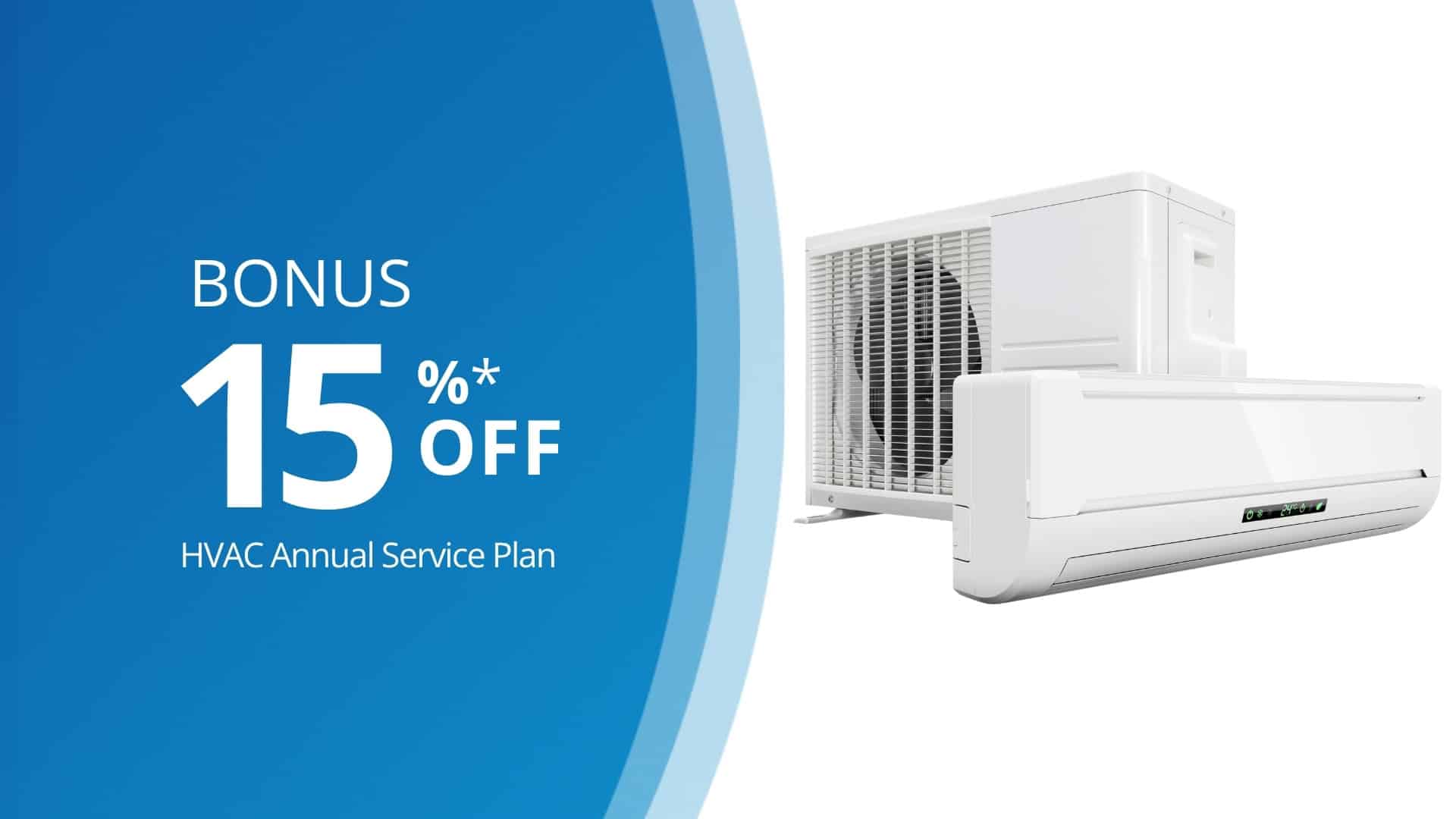 HVAC units and air conditioning system for propane heating and cooling services.